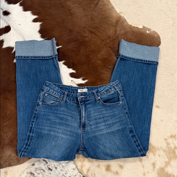 Oat New York Denim - Oat New York Dark Blue Boyfriend Jeans